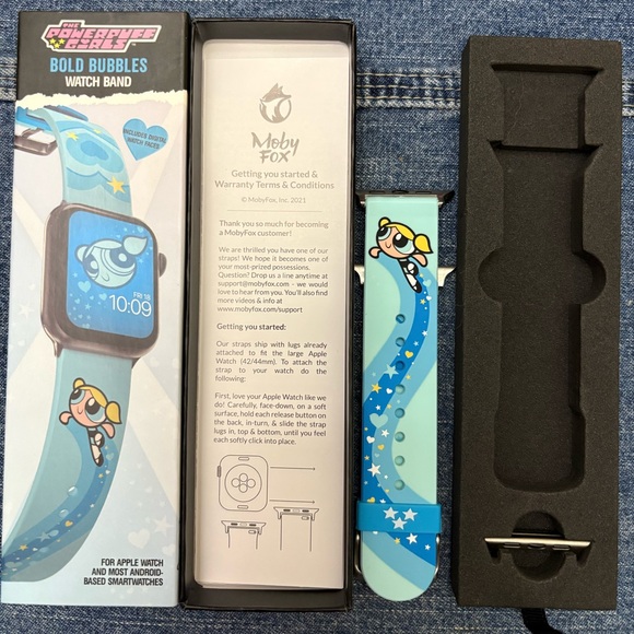 Powerpuff Girls Bold Bubbles Apple Smartwatch Band - Picture 6 of 11